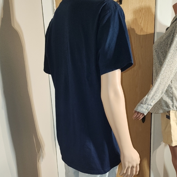 Vans Dark Blue Logo Tee - Picture 5 of 5